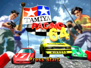 Tamiya Racing 64 (USA) (Proto) screen shot title